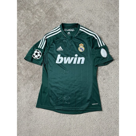 Mens Jersey 2012-2013 REAL MADRID SPAIN FOOTBALL SHIRT CHAMPIONS LEAGUE Size S